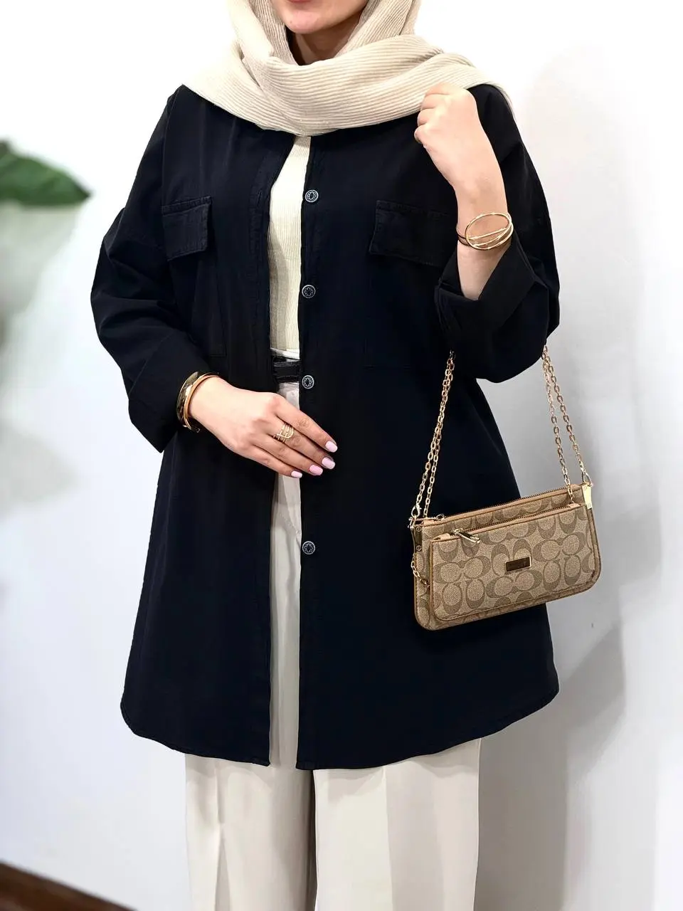 مانتو بلند آیسو دیبا